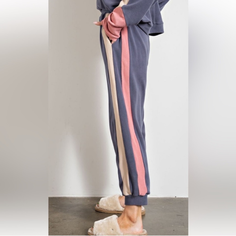 Easel Striped Joggers